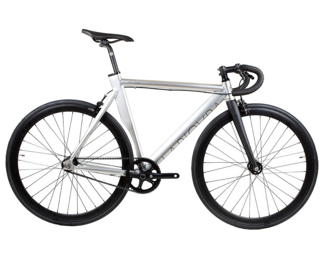 BICICLETA BLB LA PIOVRA ATK FIXIE POLISHED SILVER