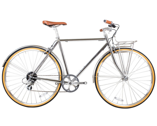 BIKE BLB BEETLE 8SPD TOWN BIKE CHROME
