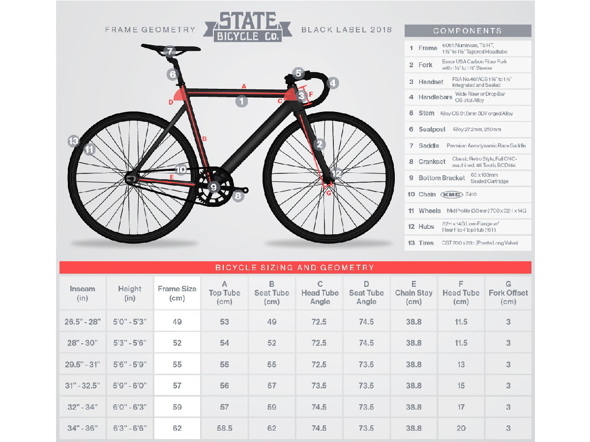 state bicycle retailers