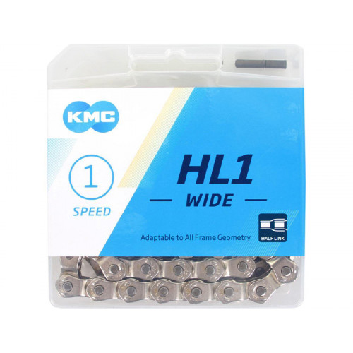 CADENA KMC HL1 PLATA