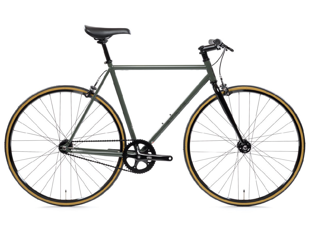 Bike Fix Black and Green Size 56... Singlespeed Fixie/Single Speed 