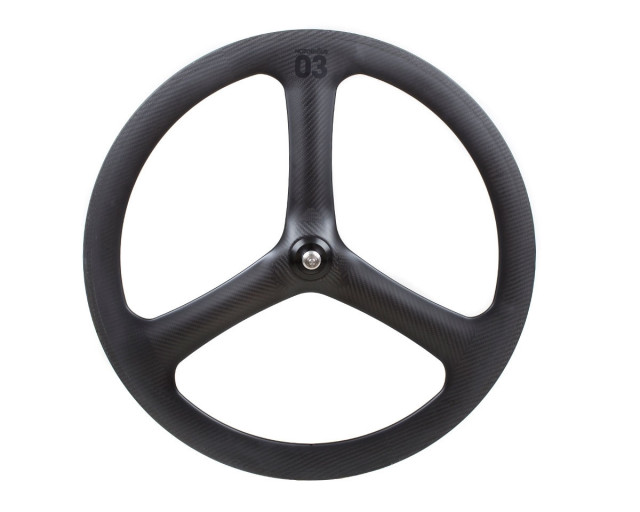 FRONT WHEEL BLB NOTORIOUS 03 FULL CARBON BLACK