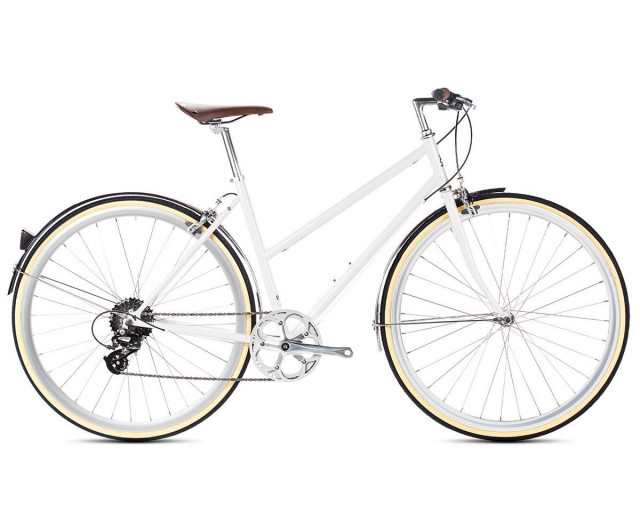 6KU ODESSA 8SPD CITY BIKE - CONNEY WHITE