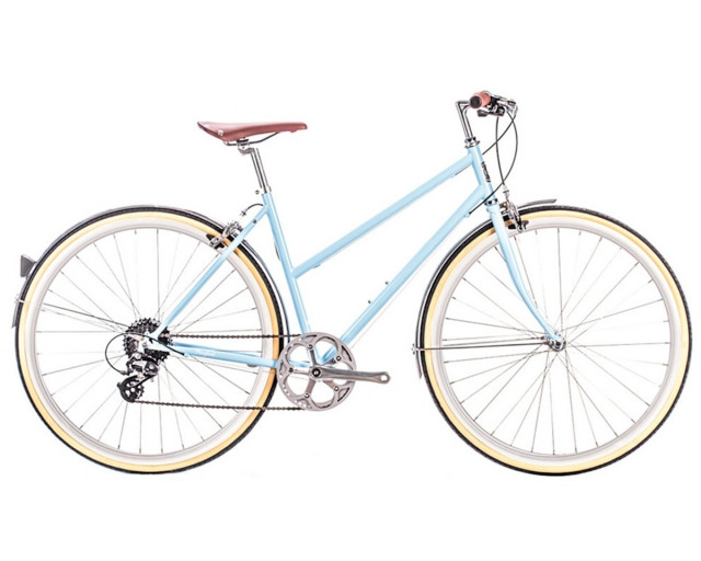 6KU ODESSA 8SPD CITY BIKE - MARYLAND BLUE