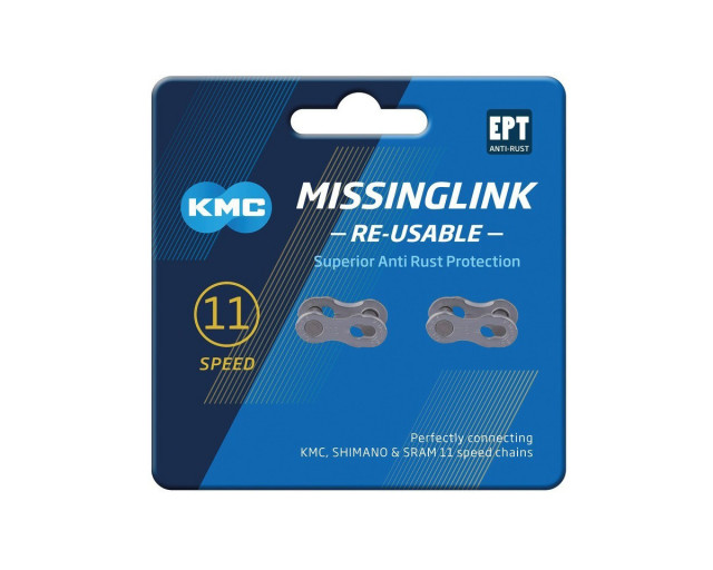 MISSING LINK SILVER CHAIN 11V (BLISTER 2 UNI.)