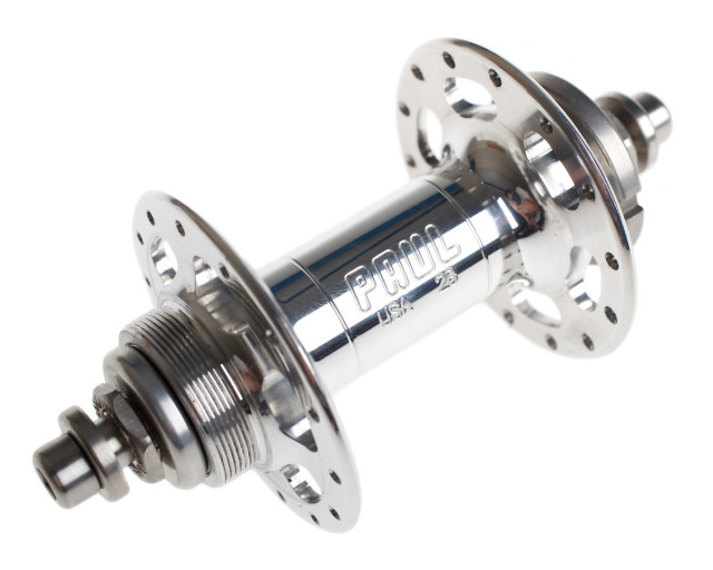 PAUL COMPONENTS TRACK REAR HUB FIXED/FREE 
32H POLISHED