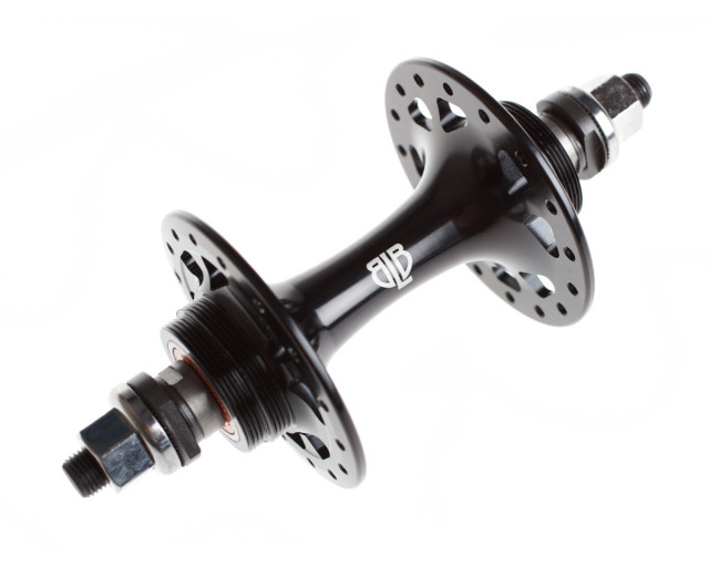 BLB TRACK REAR HUB 32H BLACK