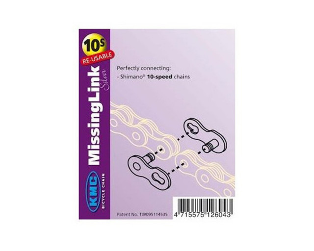 ENGANCHE CADENA KMC 10V 2 UNIDADES