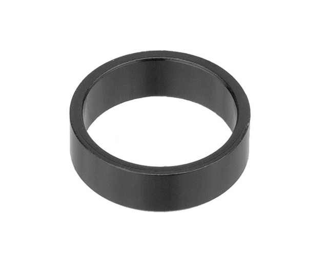 HEADSET SPACERS 1 1/8" ALU BLACK