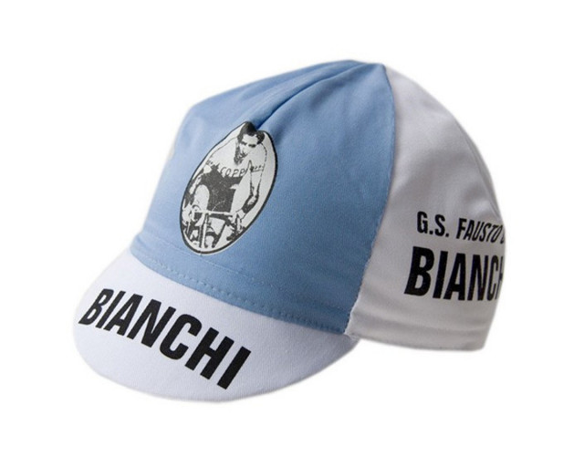 GORRA CICLISTA VINTAGE FAUSTO COPPI/BIANCHI