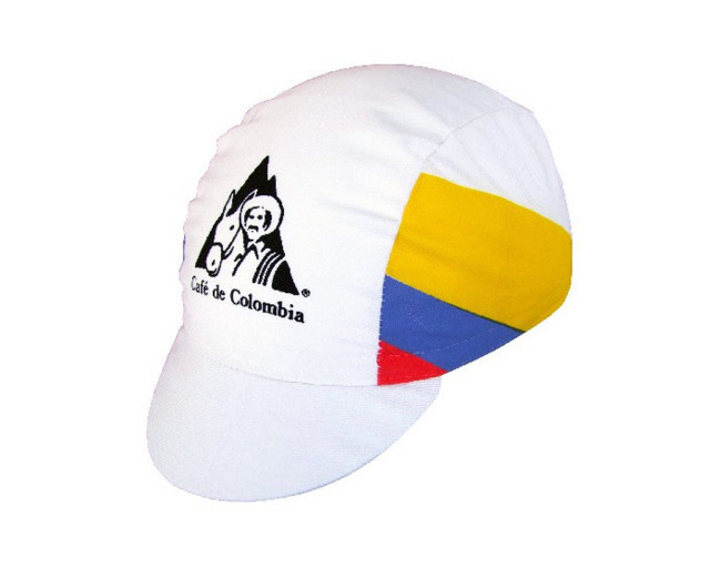 GORRA CICLISTA VINTAGE CAFE DE COLOMBIA