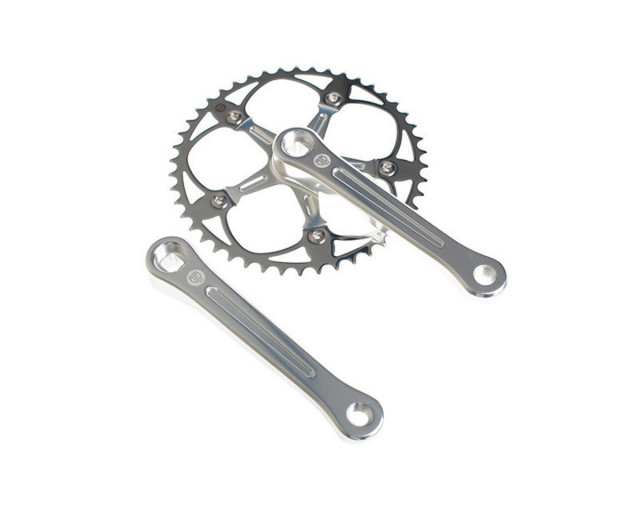 BLB PISTA VERA CRANKSET SILVER