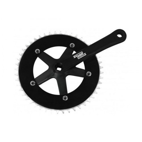 STURMEY ARCHER 46T CRANKSET BLACK