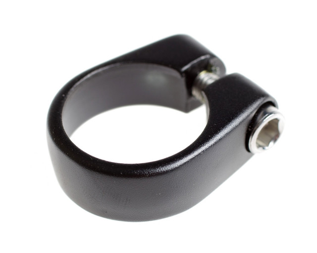 SEAT CLAMP WITH BOLT BLACK