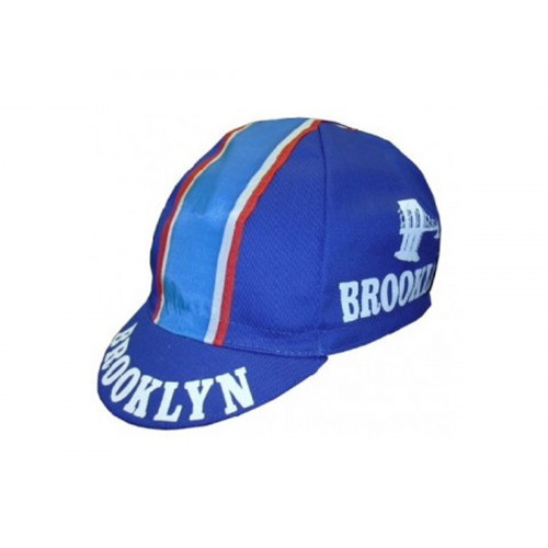 GORRA CICLISTA VINTAGE BROOKLYN AZUL