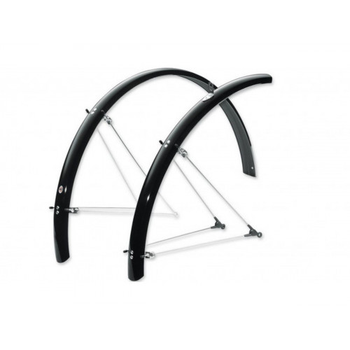 JUEGO DE GUARDABARROS SKS BLUEMELS 28 35 mm NEGRO