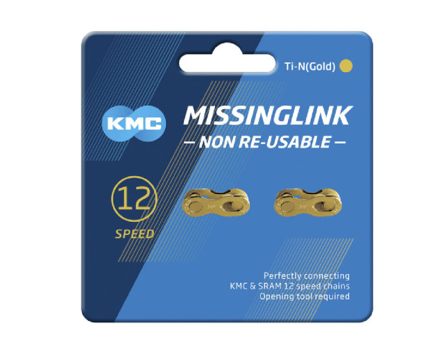 MISSING LINK CHAIN KMC 12V 2 UNITS.