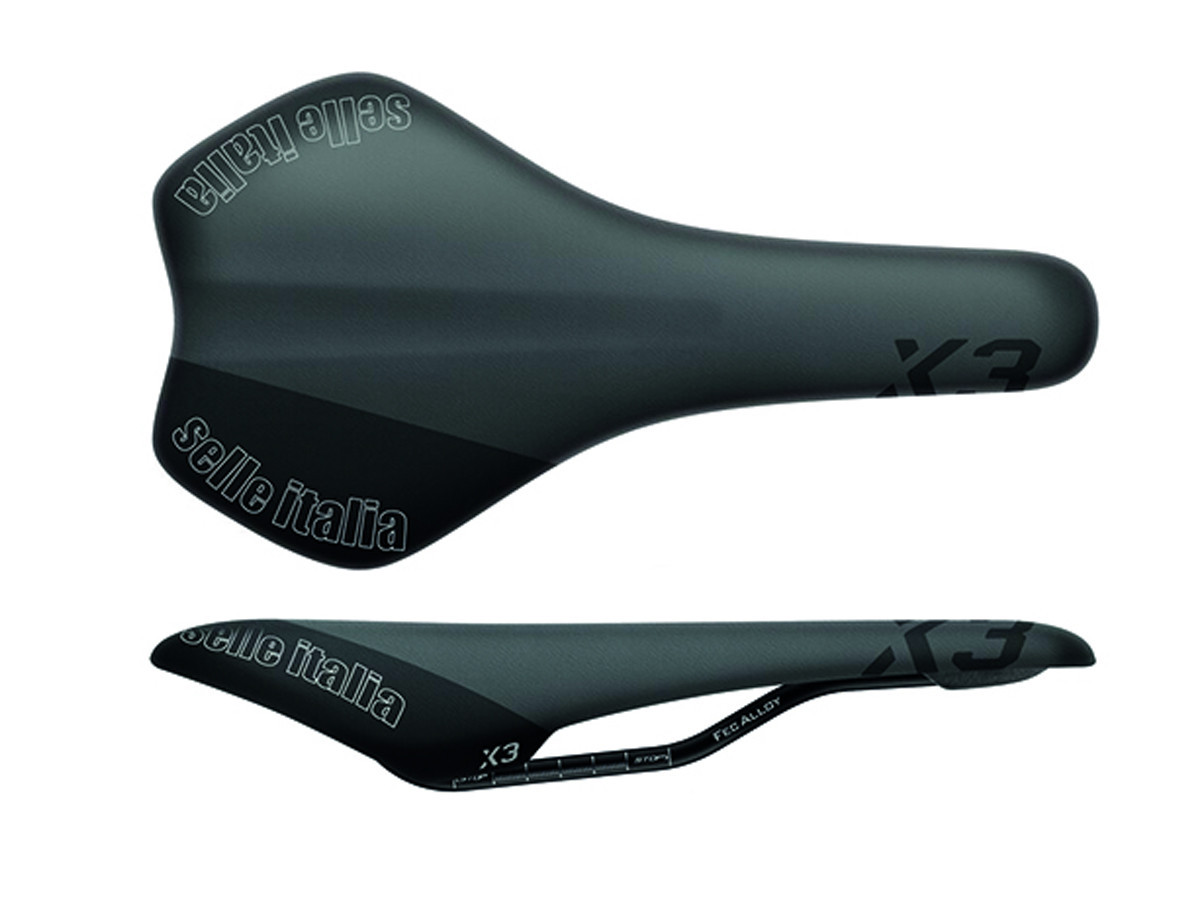 SELLE ITALIA X3 BLACK SADDLE - FIXEDLAND