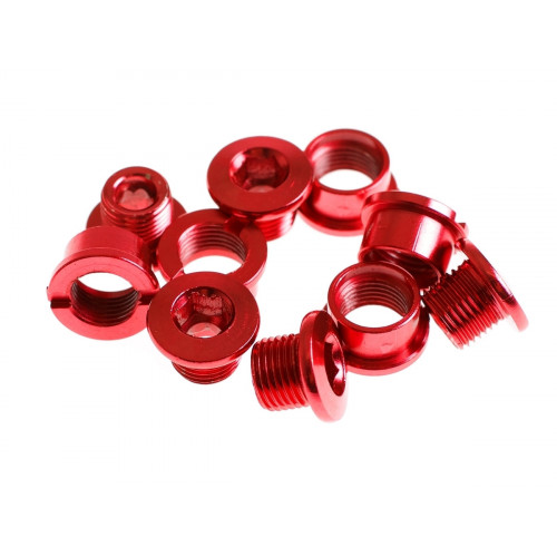 TORNILLOS PARA PLATOS DE PISTA BLB ROJO