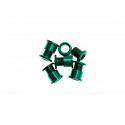 BLB GREEN CHAINRING TRACK BOLTS