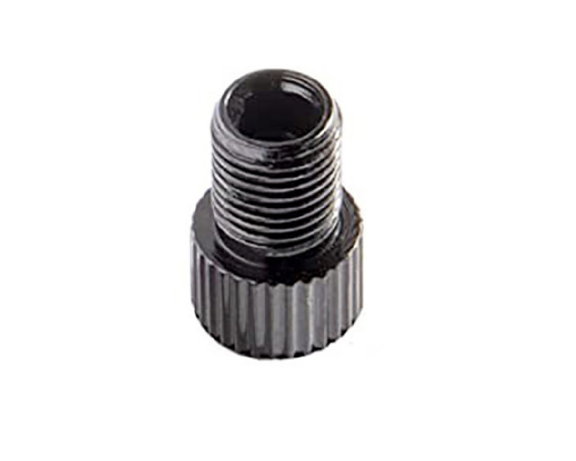 BRASS VALVE ADAPTOR BLACK