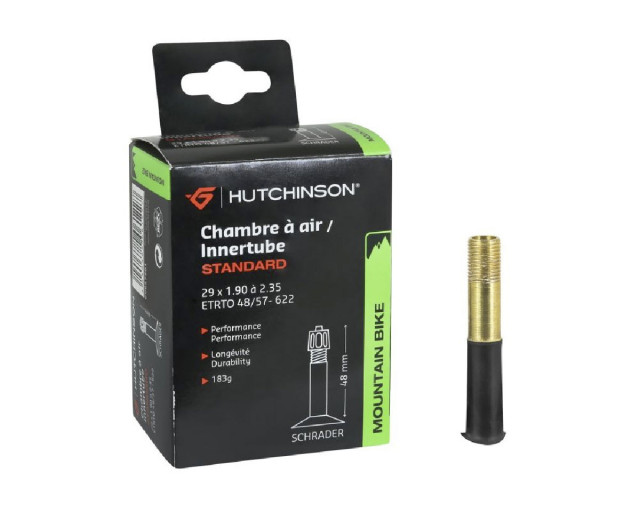 INNER TUBE HUTCHINSON 29x1.90-2.35 SCHRADER VALVE 48MM