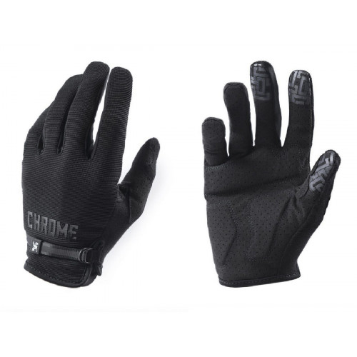 CHROME CYCLING BLACK GLOVE