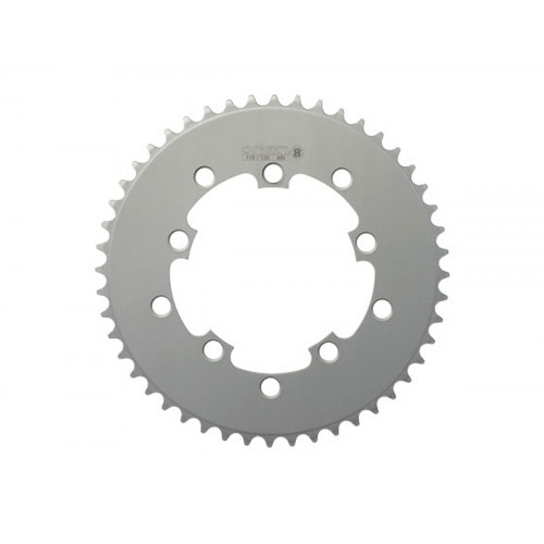 OR8 110/130 CHAINRING 3/32" SILVER