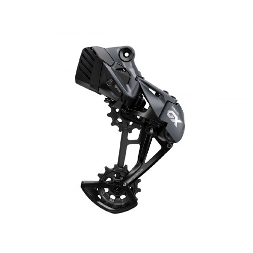 CAMBIO SRAM GX1 EAGLE AXS 12 VELOCIDADES 52D CAJA LARGA ACERO GRIS LUNAR (BATERIA NO INCLUIDA)