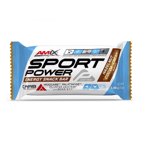 AMIX SPORT POWER ENERGY BAR 45GRS