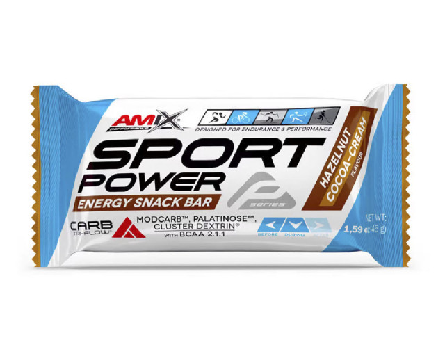 BARRITA AMIX SPORT POWER ENERGY BAR 45GRS