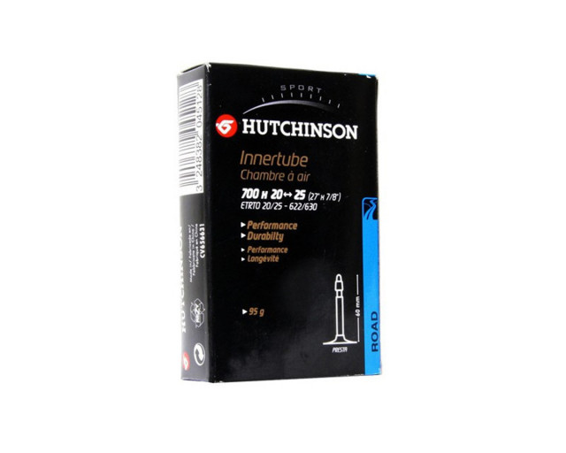 INNER TUBE HUTCHINSON 700x20-25 PRESTA VALVE 48MM