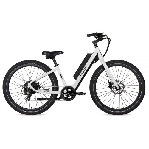 BICICLETA AVENTON PACE 250 - STEP THROUGH ELECTRIC 2022 BLANCO