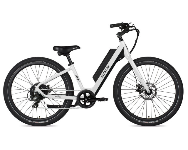 BICICLETA AVENTON PACE 250 - STEP THROUGH ELECTRIC 2022 BLANCO