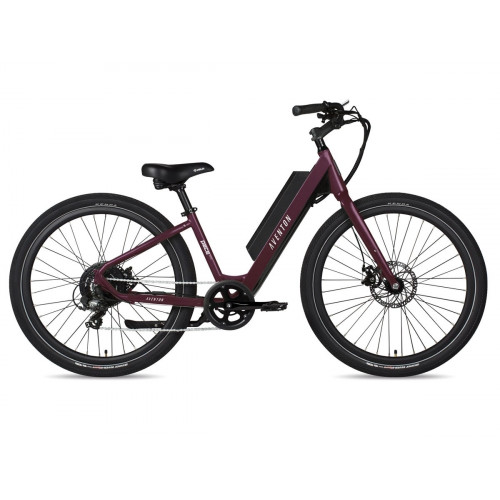 BICICLETA AVENTON PACE 250 - STEP THROUGH ELECTRIC 2022 MORADO