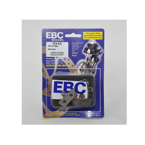DISC PADS EBC EBC AVID X0 X7 X9 TRAIL GUIDE RESIN