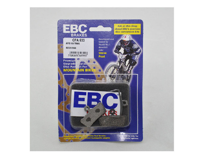 DISC PADS EBC EBC AVID X0 X7 X9 TRAIL GUIDE RESIN