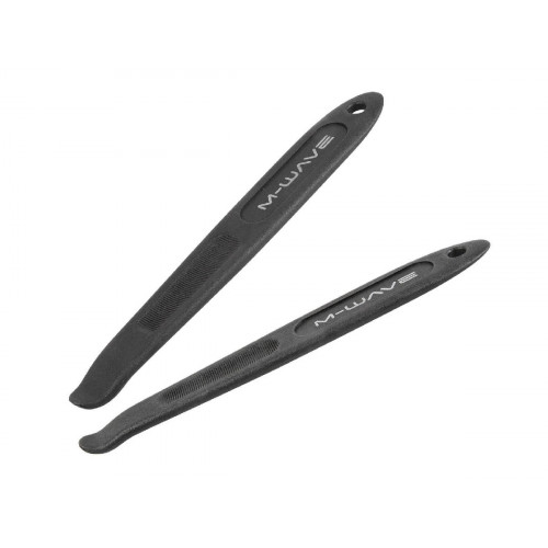 EXTRA LONG TIRE LEVERS M-WAVE BLACK