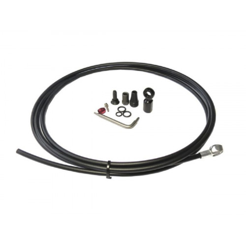 DISC BRAKE HOSE SRAM 2000MM FLAT MOUNT RED/FORCE/RIVAL/APEX