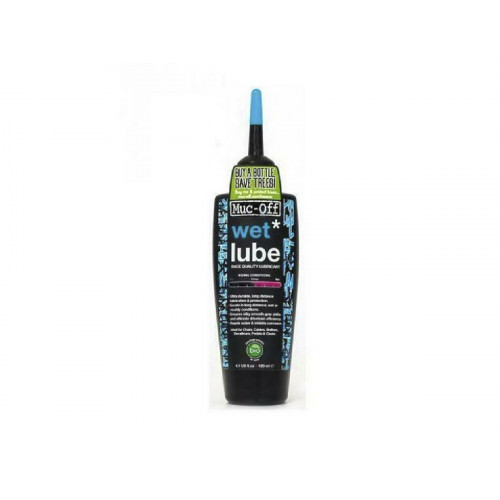 LUBRICANTE CADENA MUC-OFF BIO CLIMA HUMEDO 120 ML (WET LUBE)