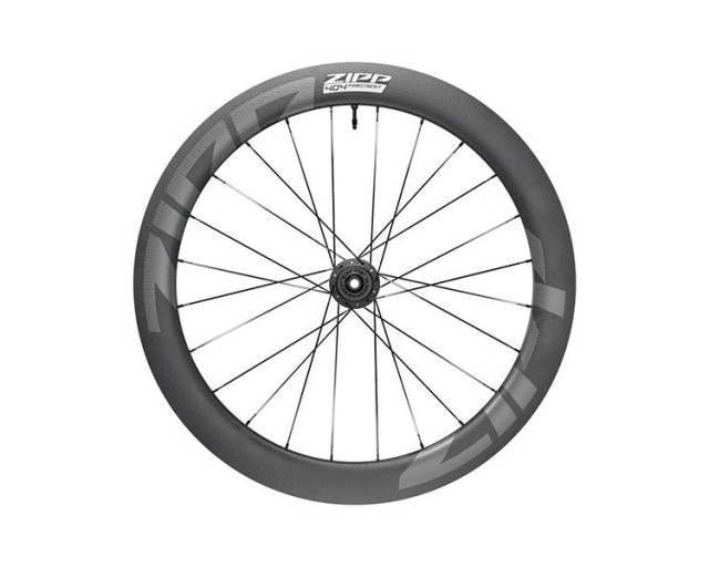 RUEDA DELANTERA ZIPP 404 FIRECREST TUBELESS DISCO CENTERLOCK 12x100 mm CARBONO