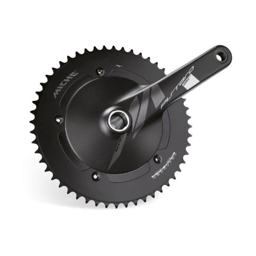 BIELAS MICHE PISTARD AIR EVO MAX 165MM BCD 144 49 DIENTES NEGRO