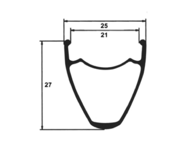 FRONT WHEEL GURPIL GRAVEL DISCO 6T 12X100 SHIMANO