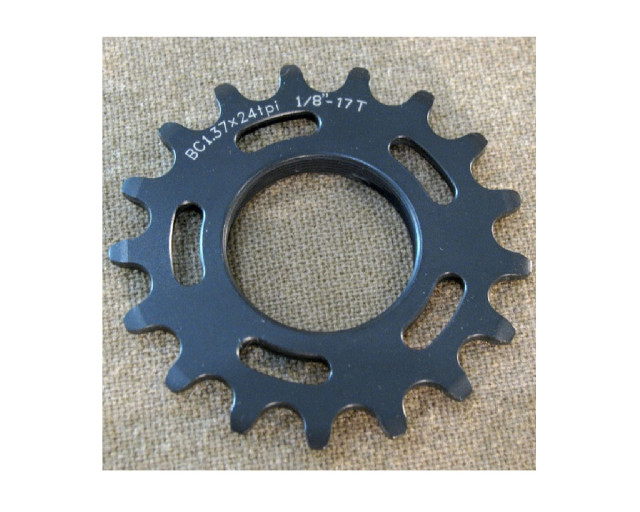 TRACK SPROCKET DIA COMPE BLACK