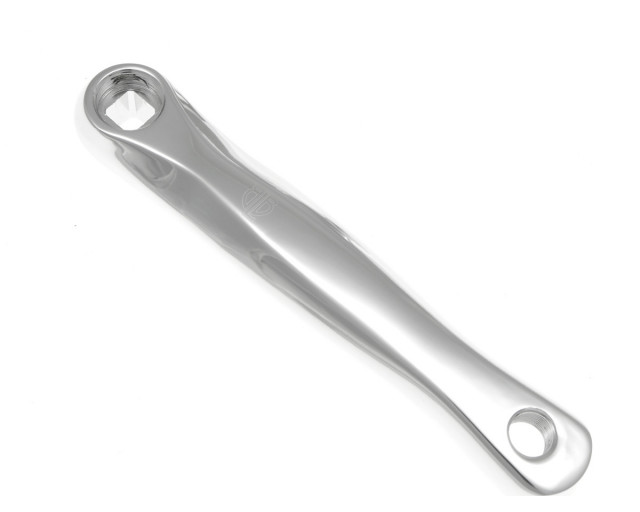 LEFT CRANK ALU 170MM SQUARE SILVER